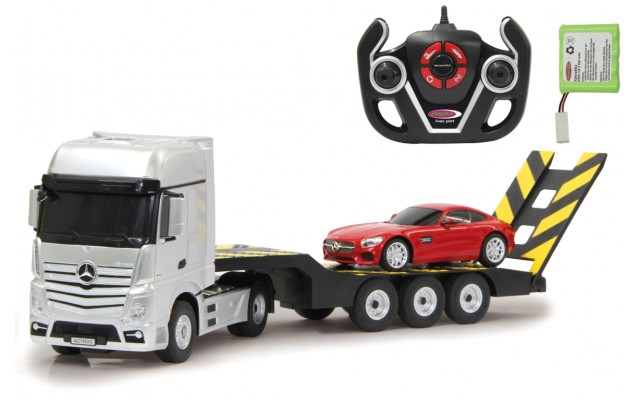 Тягач с машинкой Mercedes Actros радиоуправляемый Jamara (405105)