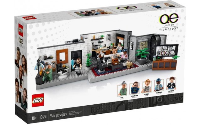 Конструктор LEGO Creator Queer Eye - The Fab 5 Loft (10291)