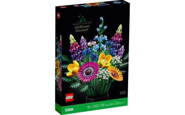 Конструктор LEGO Icons Букет полевых цветов (10313)