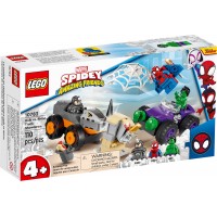Конструктор LEGO Marvel Битва Халка против Носорога (10782)