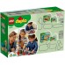 Конструктор LEGO DUPLO Железнодорожный мост и рельсы (10872) title=