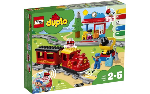 Конструктор LEGO DUPLO Паровоз (10874)
