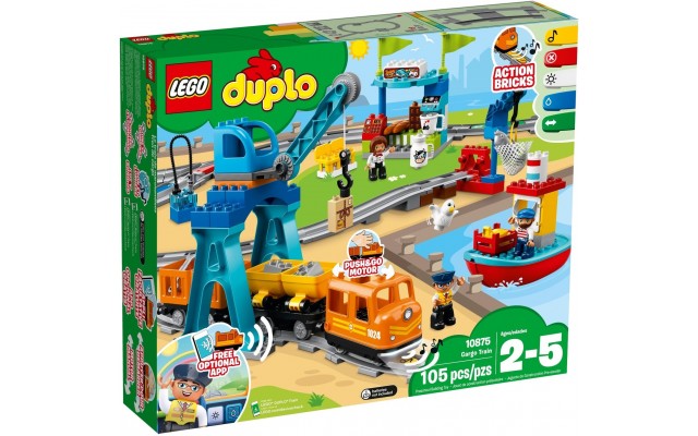 Конструктор LEGO Duplo Грузовой поезд (10875)