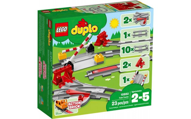 Конструктор LEGO Залізничні колії (10882)