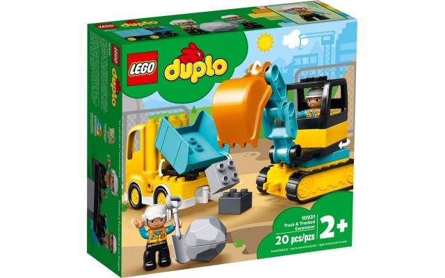 Конструктор LEGO DUPLO Вантажівка і гусеничний екскаватор (10931)