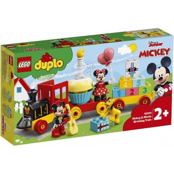 Конструктор LEGO DUPLO Праздничный поезд Микки и Минни (10941)