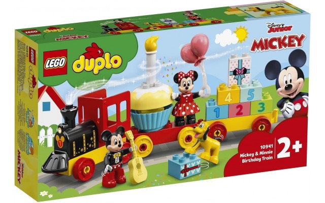 Конструктор LEGO DUPLO Праздничный поезд Микки и Минни (10941)