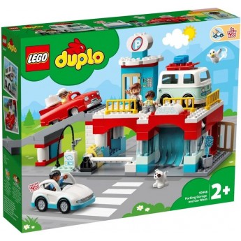 Конструктор LEGO DUPLO Гараж и автомойка (10948)