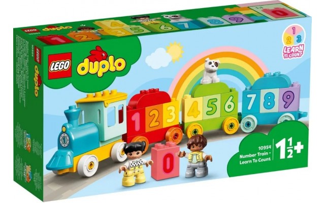 Конструктор LEGO DUPLO Поїзд з цифрами - вчимося рахувати (10954)
