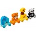 Конструктор LEGO DUPLO Потяг із тваринами (10955) title=
