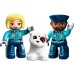 Конструктор LEGO DUPLO Town Поліцейська дільниця та гелікоптер (10959) title=