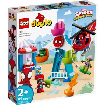 Конструктор LEGO DUPLO Super Heroes Человек-паук и друзья: Приключения на ярмарке (10963)