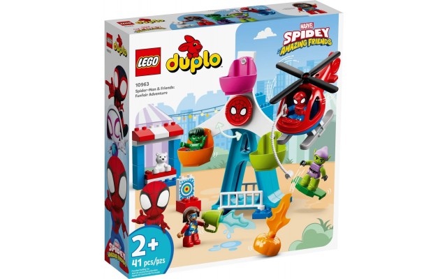 Конструктор LEGO DUPLO Super Heroes Человек-паук и друзья: Приключения на ярмарке (10963)