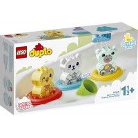 Конструктор LEGO DUPLO My First Веселое купание: Плавающий поезд с животными (10965)