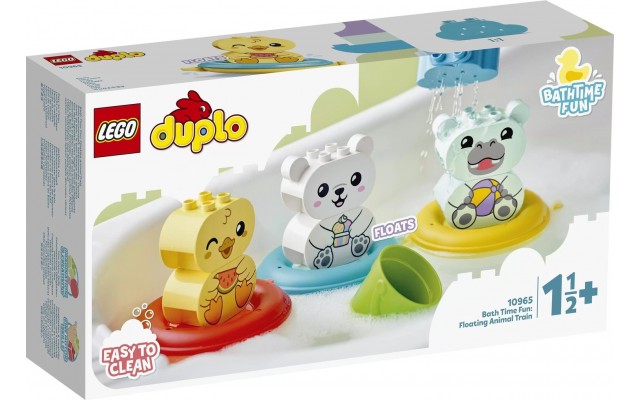 Конструктор LEGO DUPLO My First Веселе купання: Плаваючий потяг із тваринами (10965)