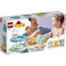 Конструктор LEGO DUPLO My First Веселе купання: Плаваючий потяг із тваринами (10965) title=