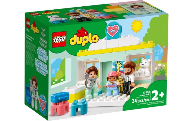 Конструктор LEGO DUPLO Town Візит лікаря (10968)