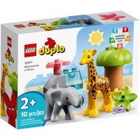 Конструктор LEGO DUPLO Town Дикие животные Африки (10971)