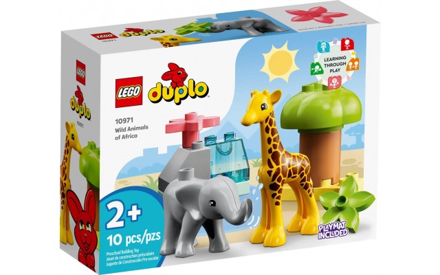 Конструктор LEGO DUPLO Town Дикие животные Африки (10971)