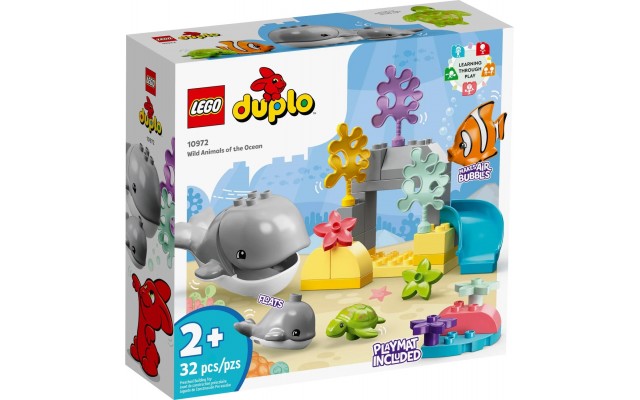 Конструктор LEGO DUPLO Town Дикі тварини океану (10972)