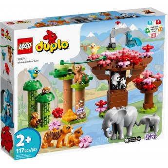 Конструктор LEGO DUPLO Town Дикие животные Азии (10974)