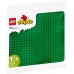 Конструктор LEGO DUPLO Зеленая строительная пластина (10980) title=