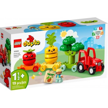 Конструктор LEGO  DUPLO My First Трактор для вирощування фруктів та овочів (10982)
