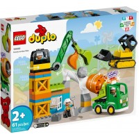 Конструктор LEGO DUPLO Town Строительная площадка (10990)