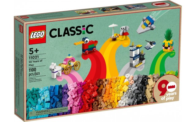 Конструктор LEGO Classic 90 років гри (11021)