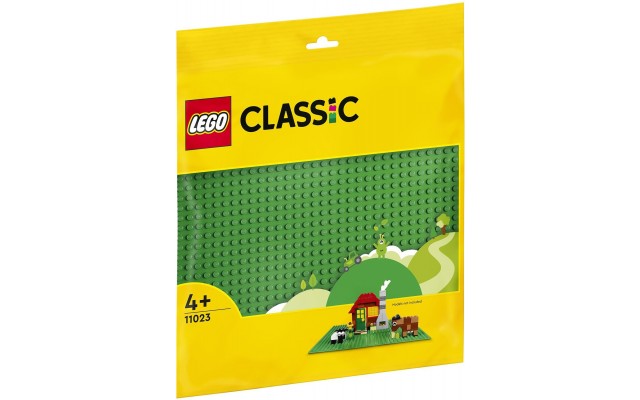 Конструктор LEGO Classic Базова пластина зеленого кольору (11023)