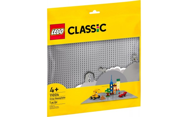 Конструктор LEGO Classic Базова пластина сірого кольору (11024)