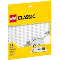 Конструктор LEGO Classic Базовая пластина белого цвета (11026)