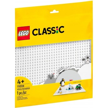 Конструктор LEGO Classic Базовая пластина белого цвета (11026)