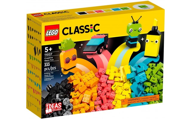 Конструктор LEGO Classic Творчі неонові веселощі (11027)
