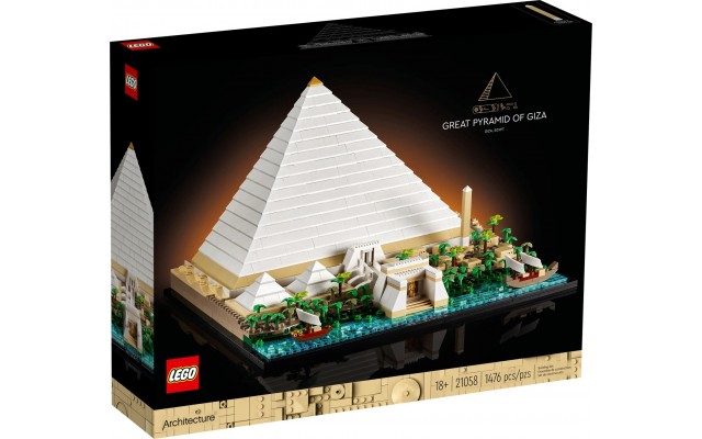 Конструктор LEGO Architecture Пирамида Хеопса (21058)
