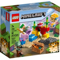 Конструктор LEGO Minecraft Кораловий риф (21164)