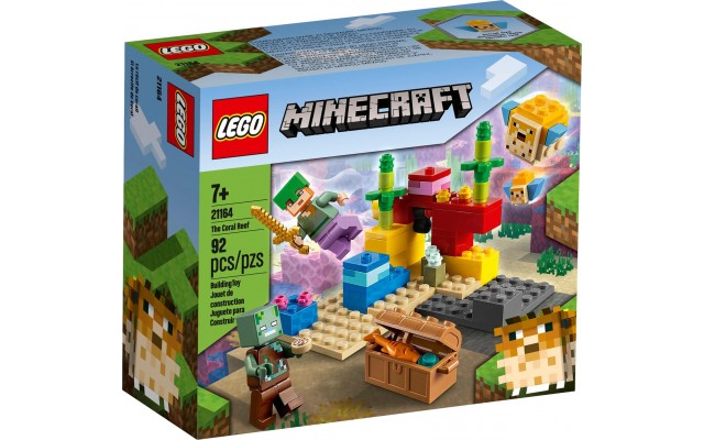 Конструктор LEGO Minecraft Кораловий риф (21164)