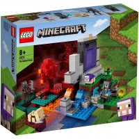 Конструктор LEGO Minecraft Разрушенный портал (21172)