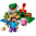 Конструктор LEGO Minecraft Засідка Кріпера (21177) title=