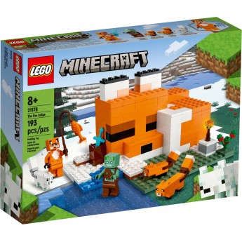 Конструктор LEGO Minecraft Хижина лисы (21178)