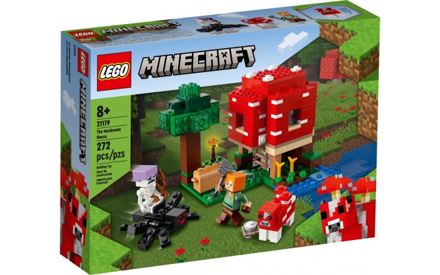Конструктор LEGO Minecraft Грибний будинок (21179)