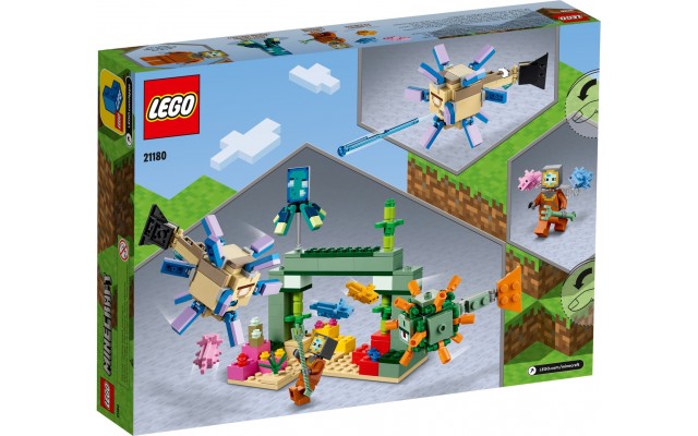 Конструктор LEGO Minecraft Битва зі сторожем (21180)