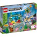 Конструктор LEGO Minecraft Битва зі сторожем (21180) title=