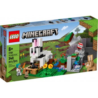 Конструктор LEGO Minecraft Кролиное ранчо (21181)