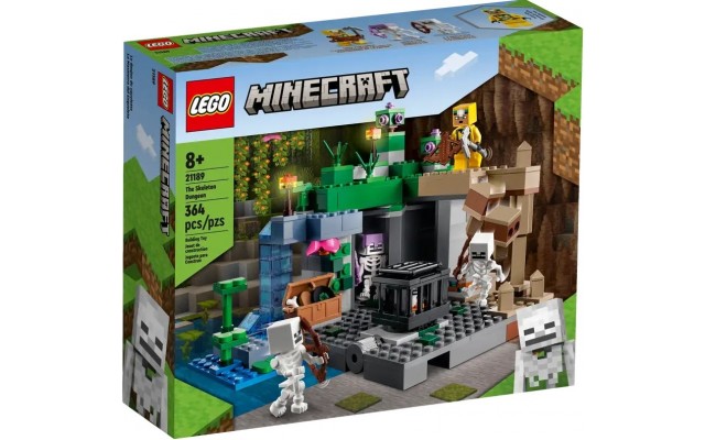 Конструктор LEGO Minecraft Подземелье скелетов (21189)