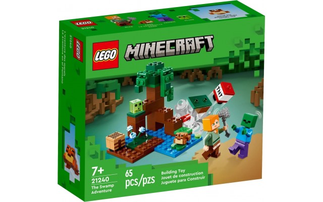 Конструктор LEGO Minecraft Приключения на болоте (21240)