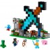 Конструктор LEGO Minecraft Форпост із мечем (21244) title=
