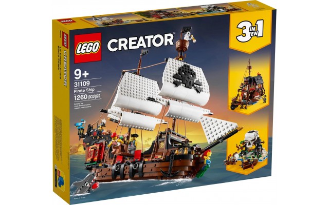 Конструктор LEGO Creator Пиратский корабль (31109)
