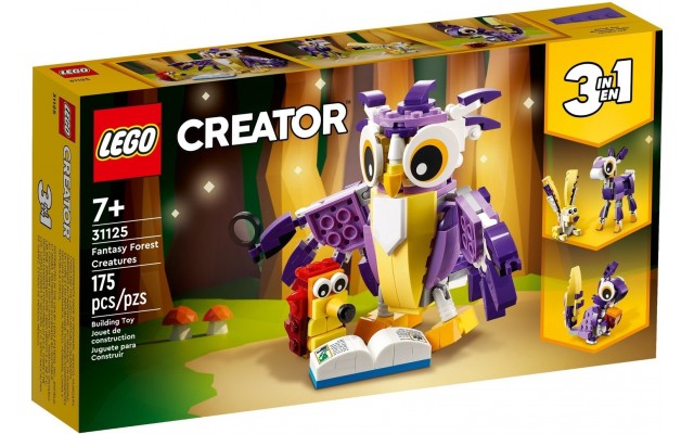 Конструктор LEGO Creator Фантастические лесные существа (31125)