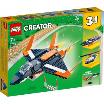 Конструктор LEGO Creator Сверхзвуковой самолет (31126)